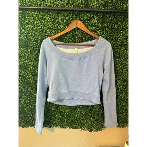 lululemon athletica Light Blue Sweatshirt